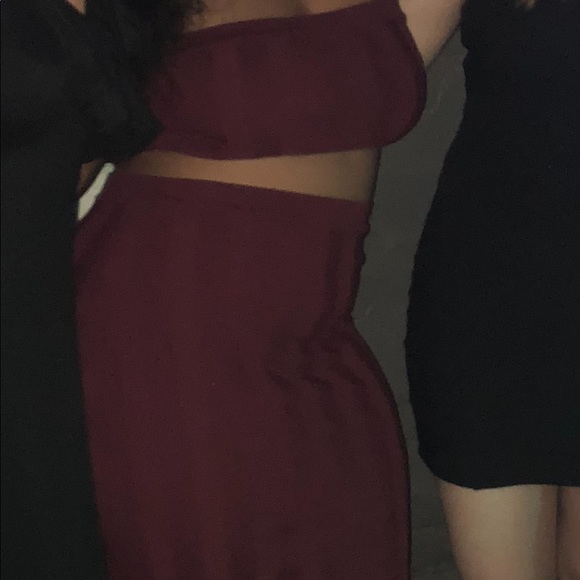 Maroon bandage set - Picture 6 of 8